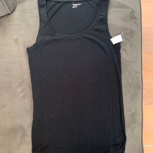 New never worn black tank top